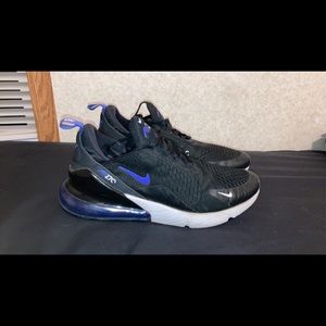 Blue Nike 270’s